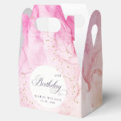 Abstract Pastel Roze Paars Elke dag van de Ouddag Bedankdoosjes (Geopend)