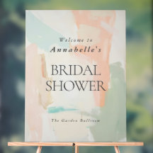 Abstract pastelschilderij Elegant Vrijgezellenfees