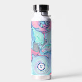 Abstract pastschildervarken op maat waterfles (Links)