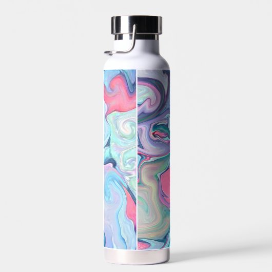 Abstract pastschildervarken op maat waterfles (Rechts)