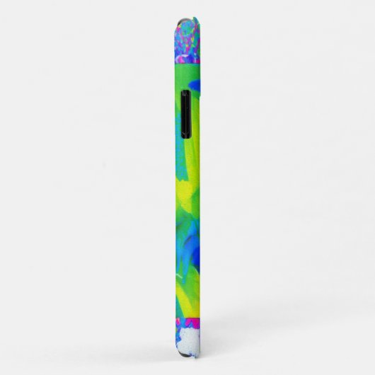 Abstract patchwork zonnebloem Tuinkraakbeen Case-Mate iPhone Case (Achterkant/rechts)