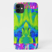 Abstract patchwork zonnebloem Tuinkraakbeen Case-Mate iPhone Case (Achterkant)