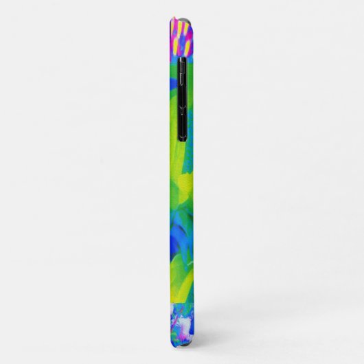 Abstract patchwork zonnebloem Tuinkraakbeen Case-Mate iPhone Case (Achterkant/links)