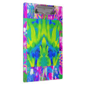 Abstract patchwork zonnebloem Tuinkraakbeen Klembord (Rechts)