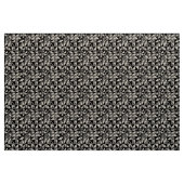 Abstract patroon 051115 - zwart stof (Yard (91,4 cm))
