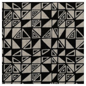 Abstract patroon 051115 - zwart stof (Swatch)
