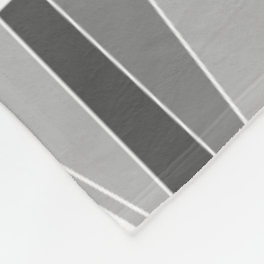 Abstract patroon 070721 - Grijze schaduwen Fleece Deken (Hoek)