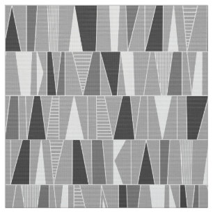 Abstract patroon 070721 - Grijze schaduwen Stof