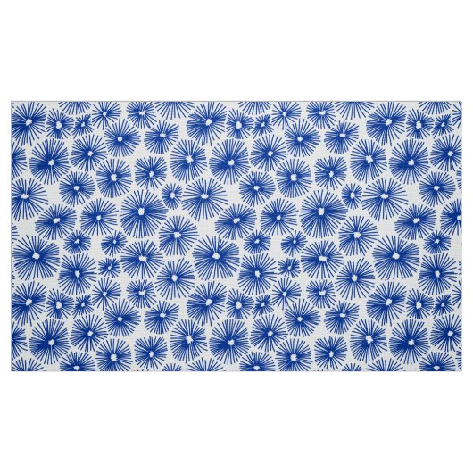 Abstract patroon 101115 - Navy Blue Stof (Fat Quarter)