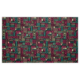 Abstract patroon 110122 - Kleuren 01 Stof