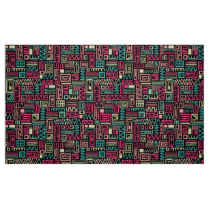 Abstract patroon 110122 - Kleuren 01 Stof