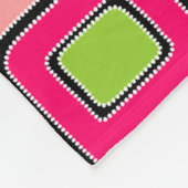 Abstract patroon 140621 fleece deken (Hoek)