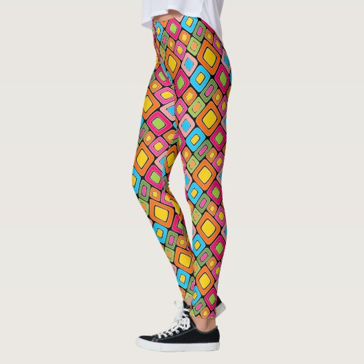 Abstract patroon 140621 leggings (Links)