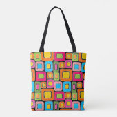 Abstract patroon 140621 tote bag (Achterkant)