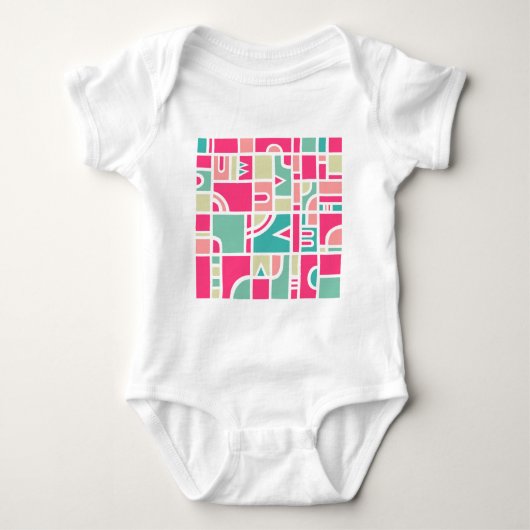 Abstract patroon 170715 romper (Voorkant)