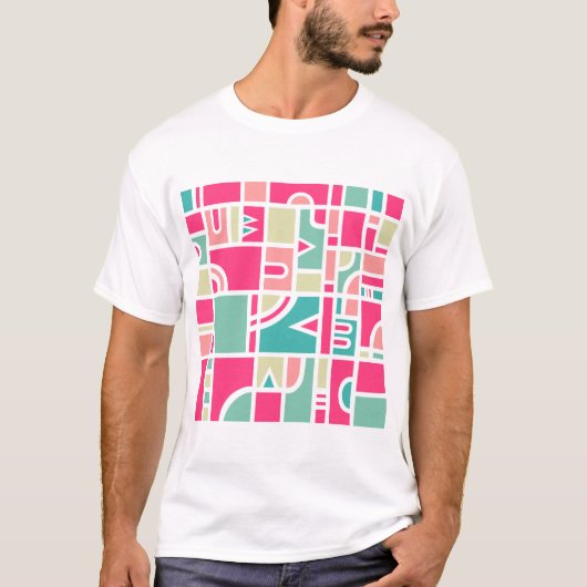 Abstract Patroon 170715 T-shirt (Voorkant)