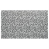 Abstract Patroon 170822 - Zwart op Wit Stof (Yard (91,4 cm))