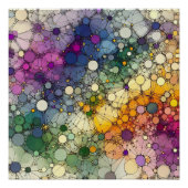 Abstract Patroon 1 - AI - Kunstwerk Perfect Poster (Voorkant)