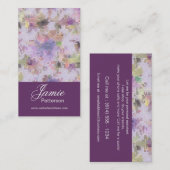 Abstract Patroon 1 Verticaal Visitekaartje (Voorkant / Achterkant)