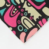 Abstract patroon 210515 fleece deken (Hoek)