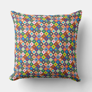 Abstract Patroon 220524 (45 graden gedraaid) Kussen