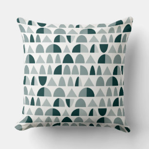 Abstract patroon 290721 - Monochromatische Groen Kussen