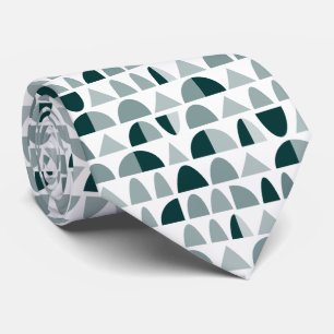 Abstract patroon 290721 - Monochromatische Groen Stropdas