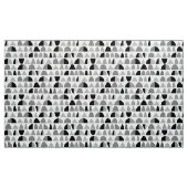 Abstract patroon 290721 - zwart-wit stof (Yard (91,4 cm))