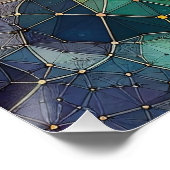 Abstract Patroon 3 - AI - Kunstwerk Perfect Poster (Hoek)