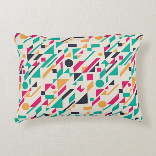 Abstract patroon 3 decoratief kussen (Voorkant)