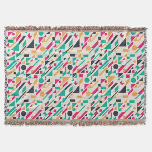 Abstract patroon 3 deken