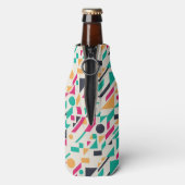 Abstract patroon 3 flesjeskoeler (Fles Achterkant)