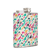 Abstract patroon 3 heupfles (Rechts)