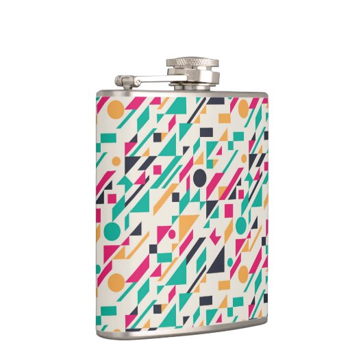 Abstract patroon 3 heupfles (Rechts)