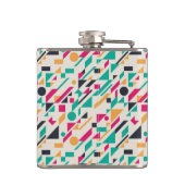 Abstract patroon 3 heupfles (Achterkant)