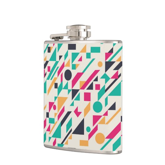 Abstract patroon 3 heupfles (Links)