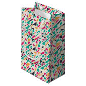 Abstract patroon 3 klein cadeauzakje (Voorkant Gekanteld)