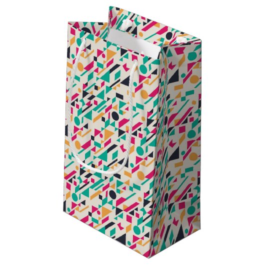 Abstract patroon 3 klein cadeauzakje (Achterkant Gekanteld)