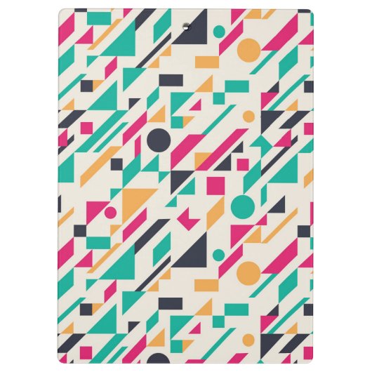 Abstract patroon 3 klembord (Achterkant)