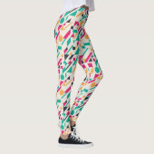 Abstract patroon 3 leggings (Rechts)