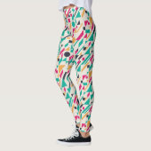 Abstract patroon 3 leggings (Links)