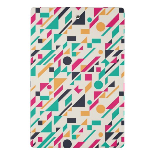 Abstract patroon 3 mini klembord (Achterkant)