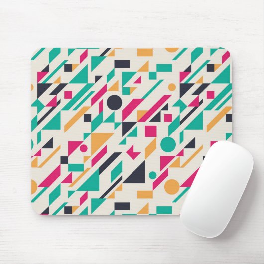 Abstract patroon 3 muismat (Met muis)