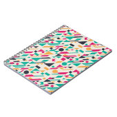 Abstract patroon 3 notitieboek (Linkerzijde)