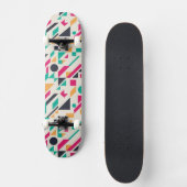Abstract patroon 3 skateboard (Voorkant)