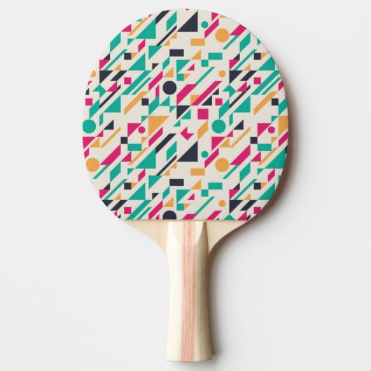 Abstract patroon 3 tafeltennisbatje (Voorkant)