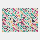 Abstract patroon 3 theedoek (Horizontaal)