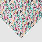 Abstract patroon 3 tissuepapier (Detail)