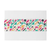 Abstract patroon 3 uitnodigingen wikkel (Achterkant Voorbeeld)