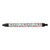 Abstract patroon 3 zwarte inkt pen (Voorkant)